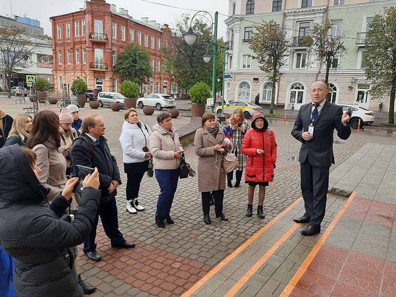 Участники республиканского пресс-тура прибыли в Могилев
