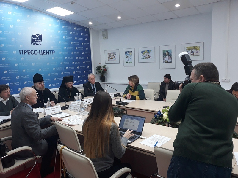 В Доме прессы состоялась пресс-конференция, посвященная открытию Пятых Белорусских Рождественских чтений

