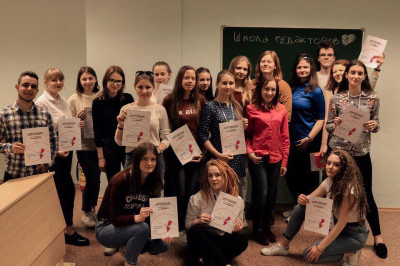 «Школу рэдактараў БДУ» прыдумала студэнтка факультэта журналістыкі
