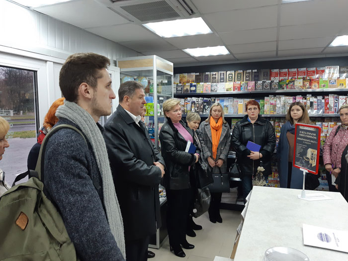 Новый павильон «Белсоюзпечати» открылся в Жодино
