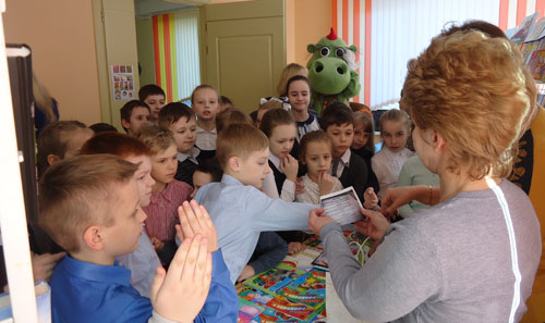Мероприятие для детей «Чтение с рождения» прошло в Гродненской поликлинике
