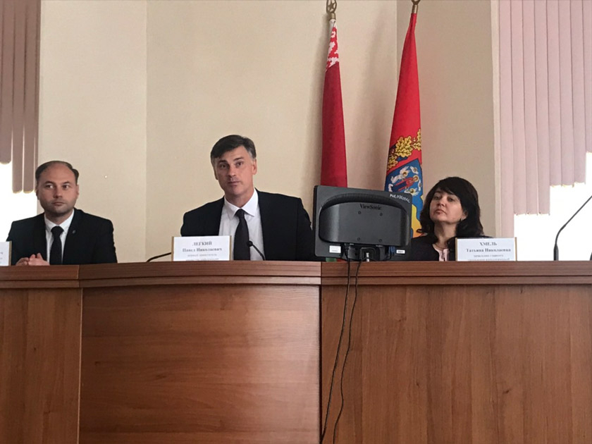 Развіццё рэгіянальных СМІ абмеркавалі ў Салігорску
